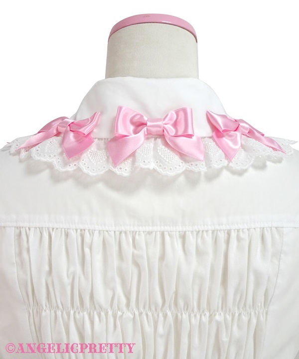 A la Cart Ribbon Blouse - Pink