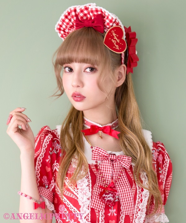 Be My Valentine Headbow - Red