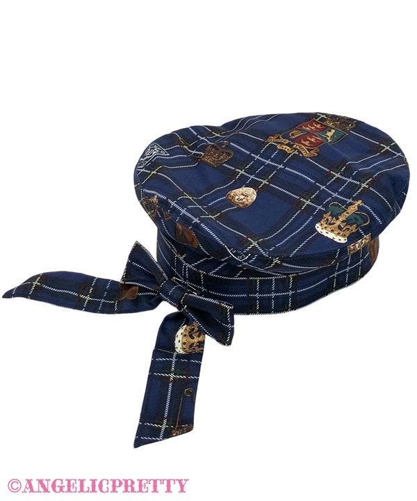 British Bear Beret - Blue