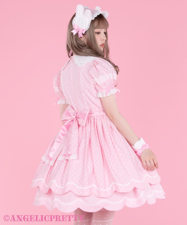 Bunny Pocket One Piece - Pink