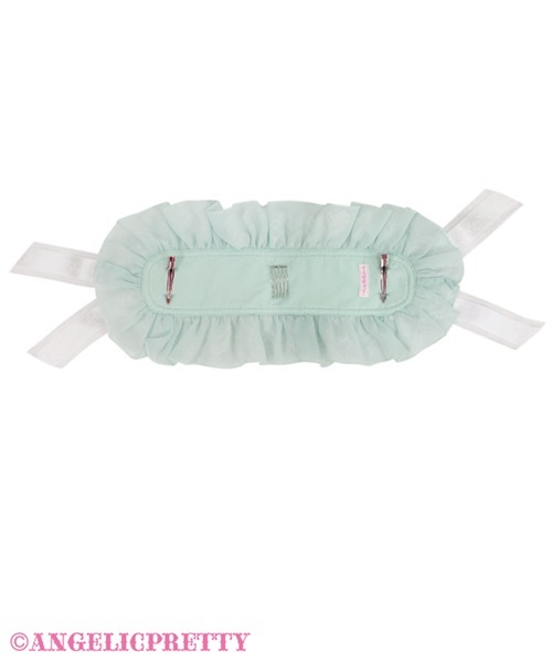 Cross Lace Headdress - Mint