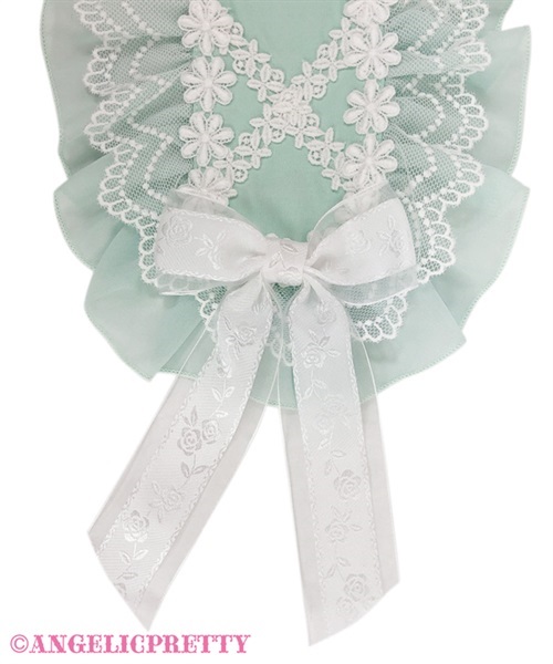 Cross Lace Headdress - Mint