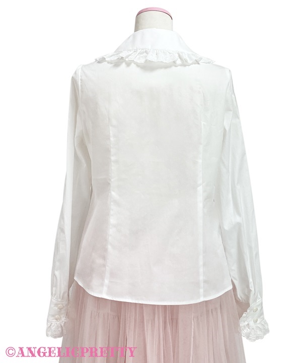 Crown Lace Blouse - Pink