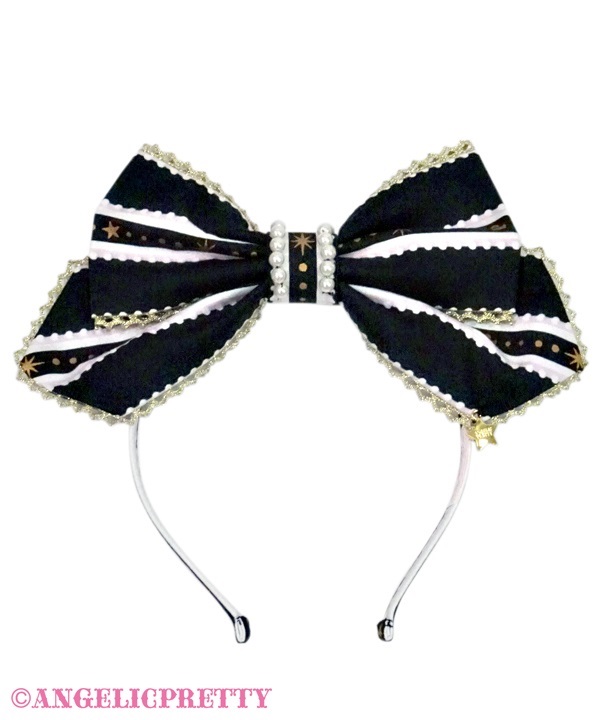 Day Dream Carnival Headbow - Black