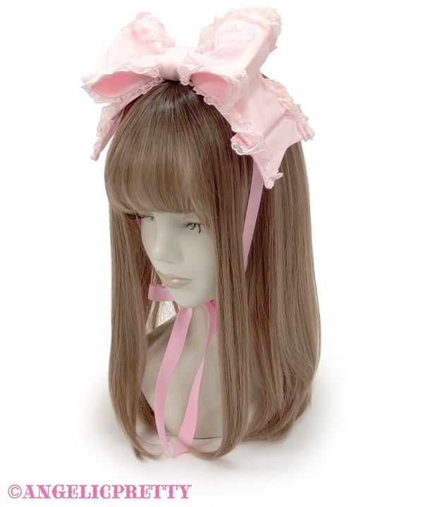 Dolly Heroine Ribbon Headdress - Black