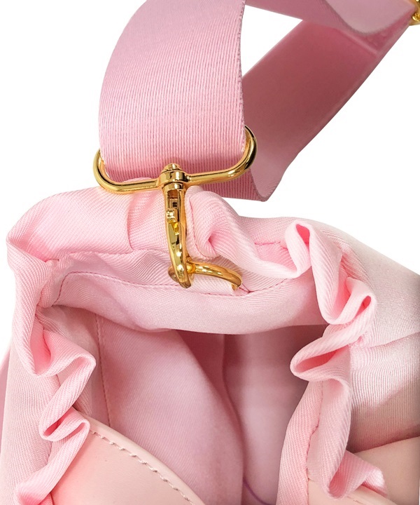 Dolly Ribbon Tote Bag - Pink