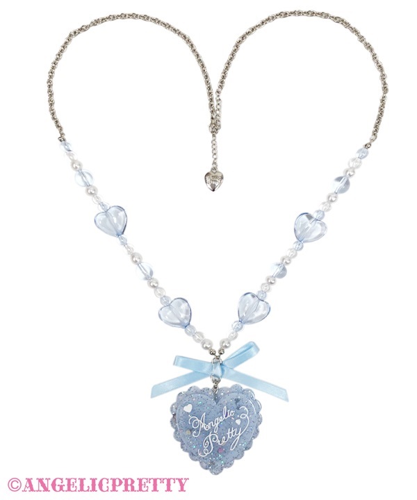 Dream Heart Necklace - Sax - Click Image to Close