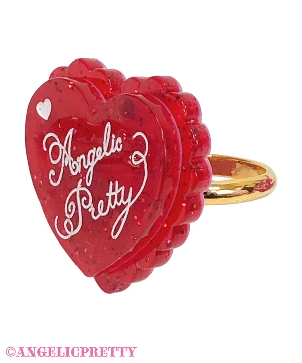 Dream Heart Ring - Red