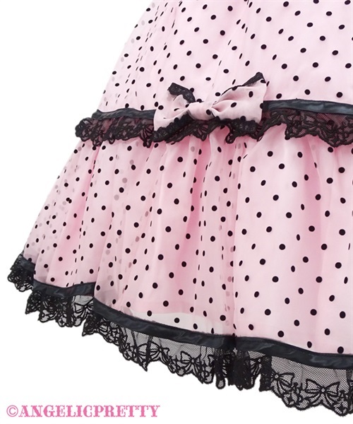 Dreamy Dolce Ribbon Jumperskirt - Pink