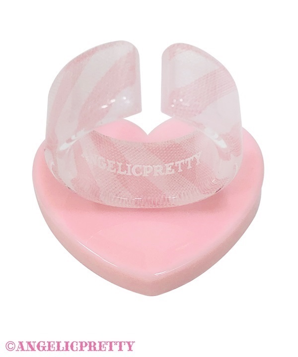 Dreamy Heart Candy Ring - Lavender