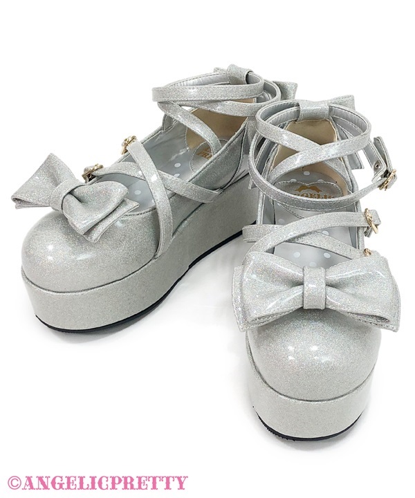 Dreamy Twinkle Shoes (L) - Silver - Click Image to Close