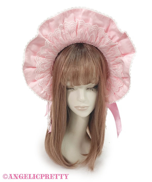 Elegant Rose Brim Headbow - Black