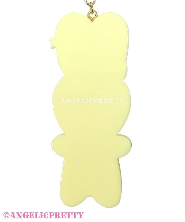 Fancy Lyrical Bunny Necklace - Yellow