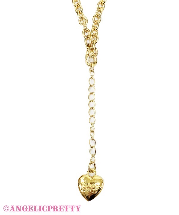 Fancy Lyrical Bunny Necklace - Yellow