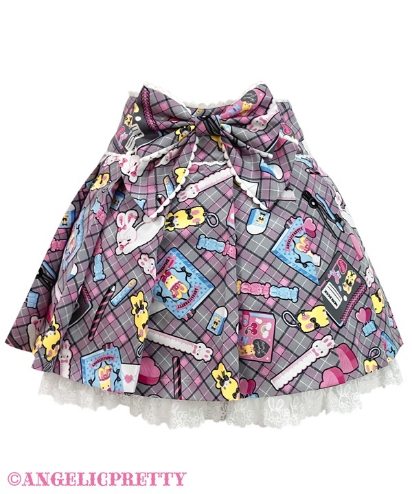 Fancy Stationery Skirt - Lavender