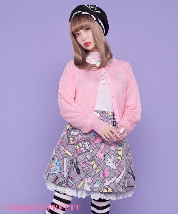 Fancy Stationery Skirt - Lavender