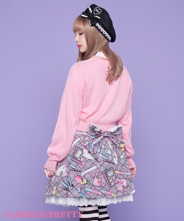 Fancy Stationery Skirt - Pink