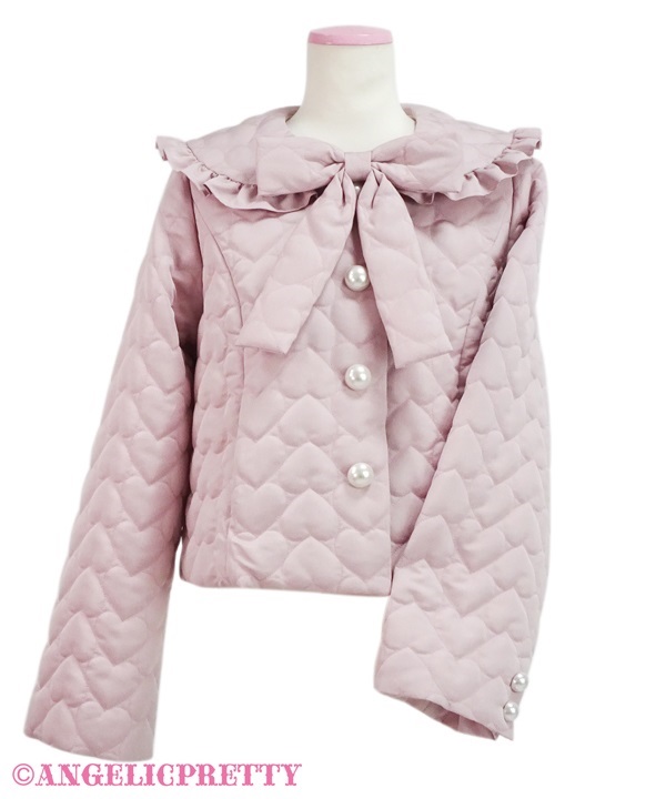Fluffy Heart Jacket - Pink [232C09-050108-pk] - $330.00 : Angelic