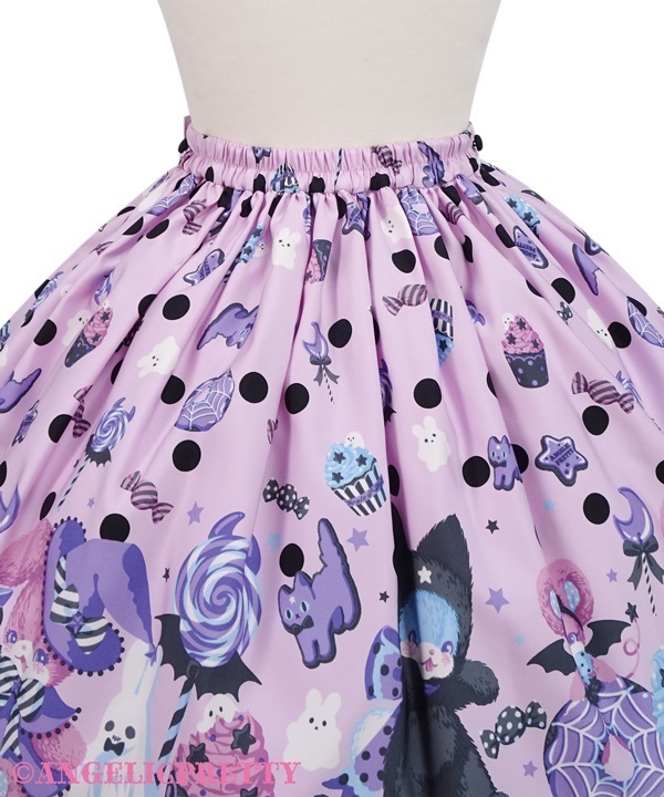 Happy Treat Party Cafe Skirt - Pink