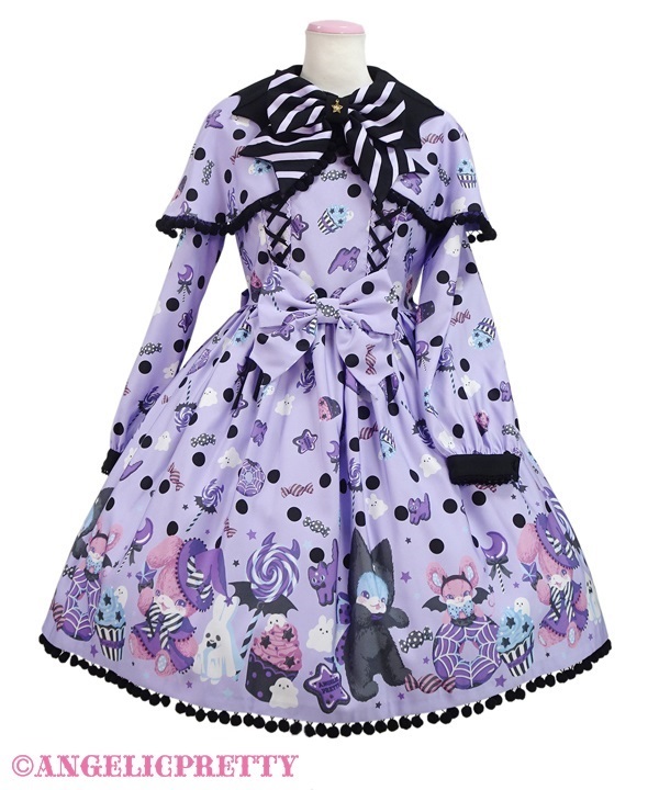 Happy Treat Party One Piece - Lavender - Click Image to Close