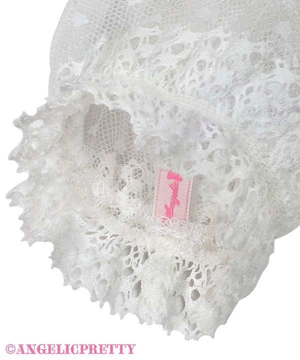 Heart Tulle Princess Arm Warmer - White