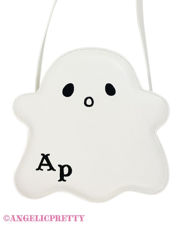 Marshmallow Ghost Shoulder Bag - White