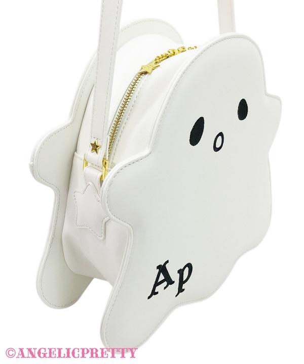 Marshmallow Ghost Shoulder Bag - White