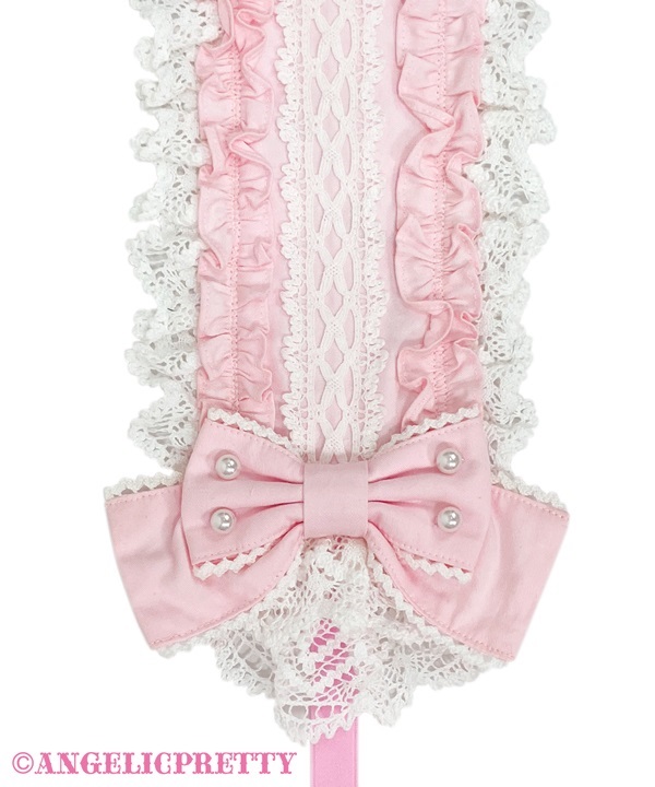 Oshama Frill Headdress (Plain) - Pink