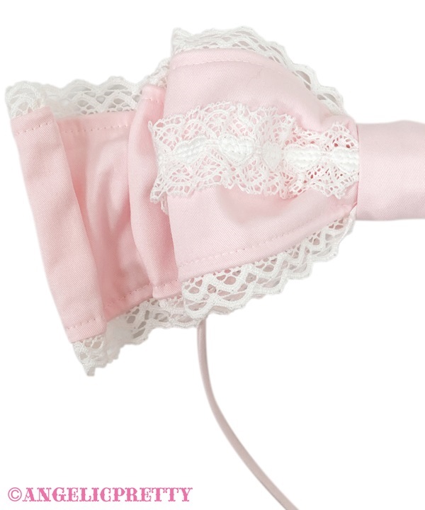 Pretty Kururin Headbow (Plain) - Pink