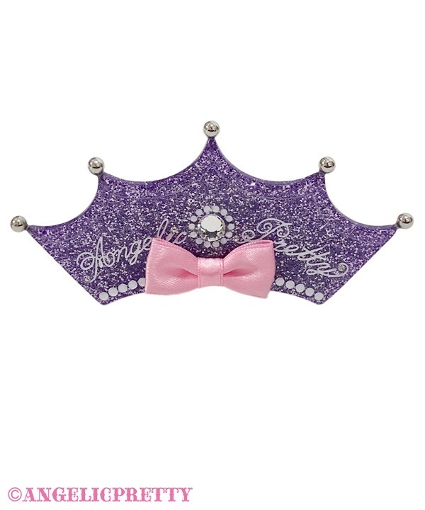 Princess Tiara Comb - Lavender