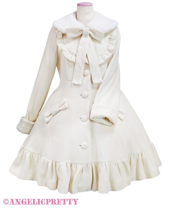 Romantic Doll Coat - White