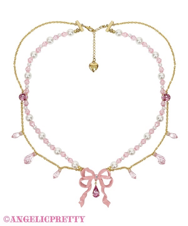 Romantic Jewelry Choker - Pink