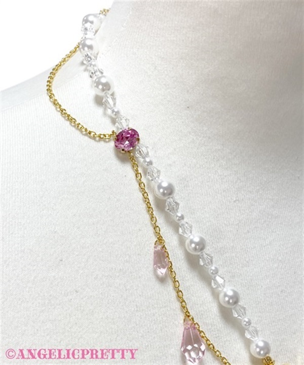 Romantic Jewelry Choker - Pink