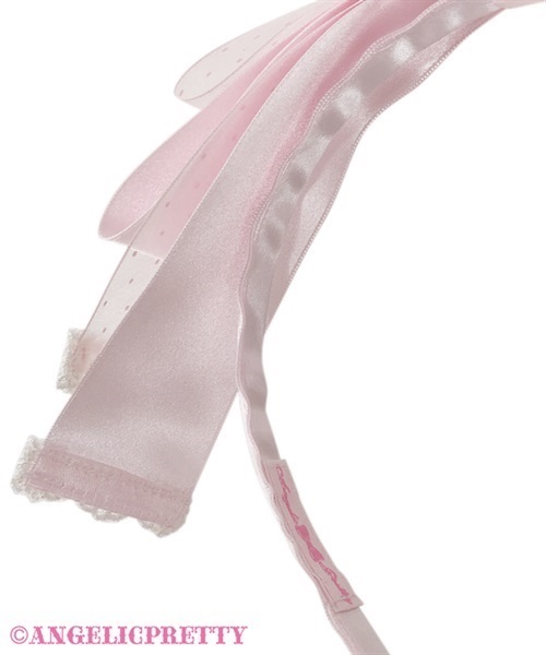 Sheer Dot Michelle Headbow - Sax