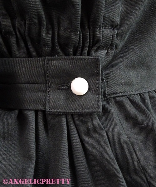 Shoulder Ribbon Jumperskirt - Black