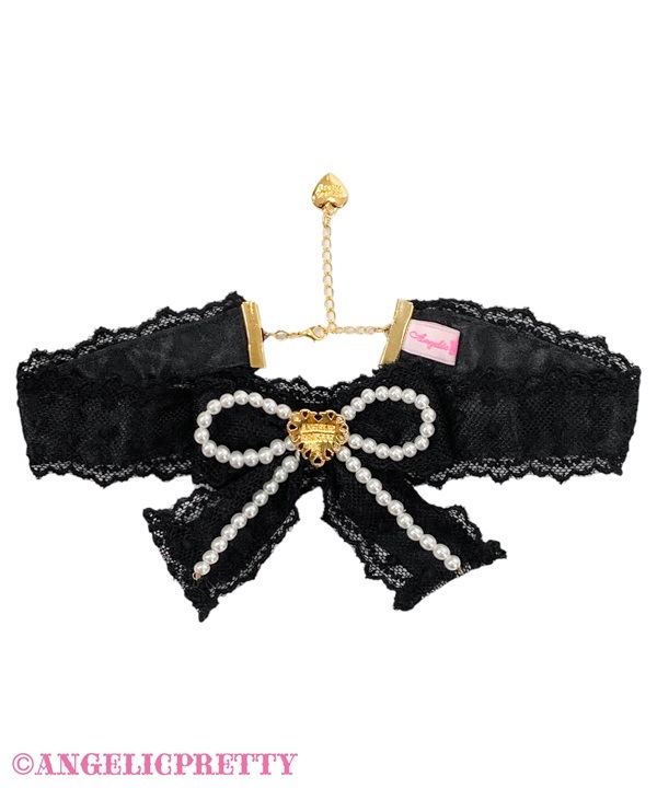 Sweet Actress Choker - Black