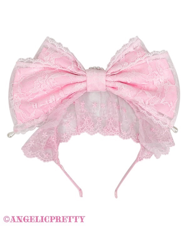 Sweet Actress Headbow - Black