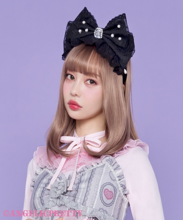 Sweet Actress Headbow - Black