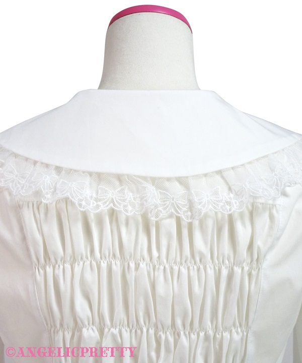 Sweet Heart Blouse - White