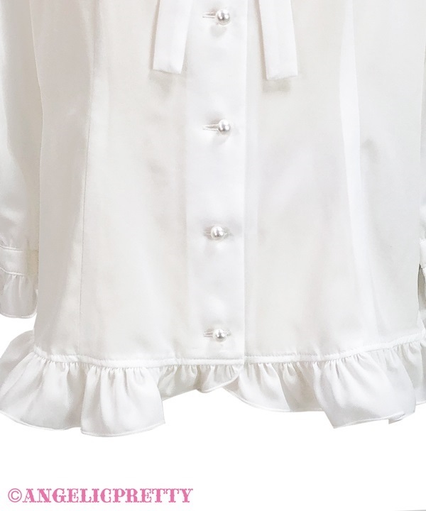 Sweet Ribbon Blouse - White