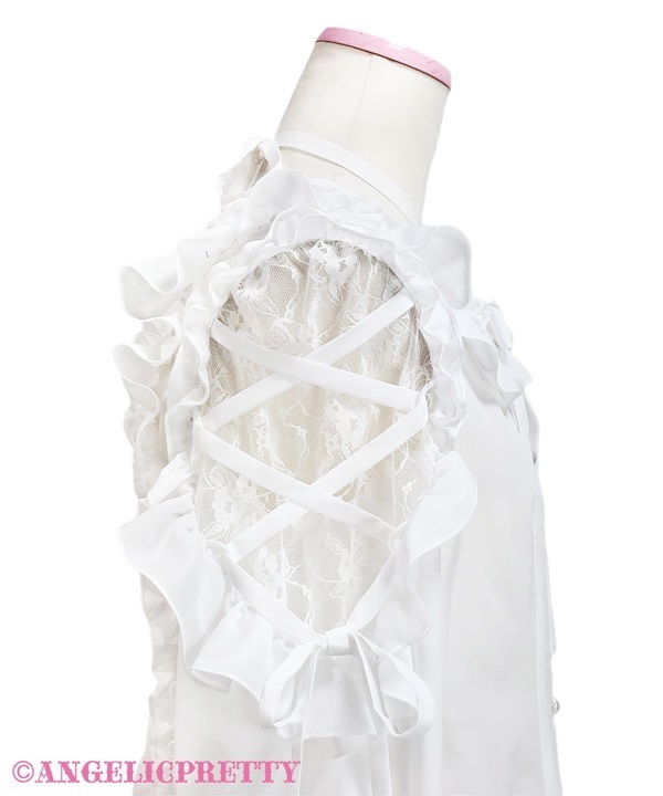 Sweet Ribbon Blouse - White