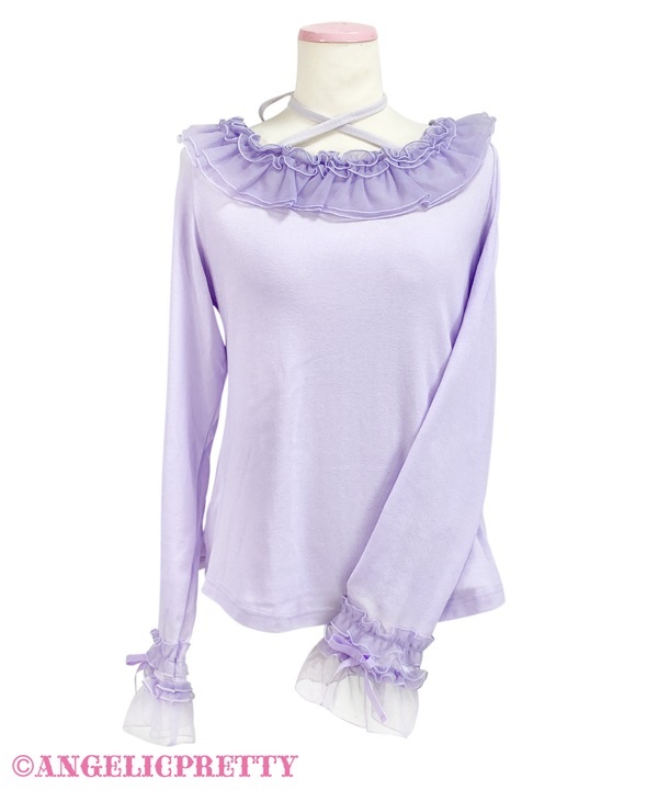 Sweet Ribbon Cutsew - Lavender