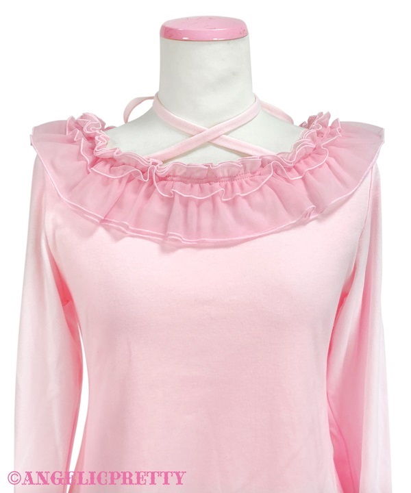 Sweet Ribbon Cutsew - Pink