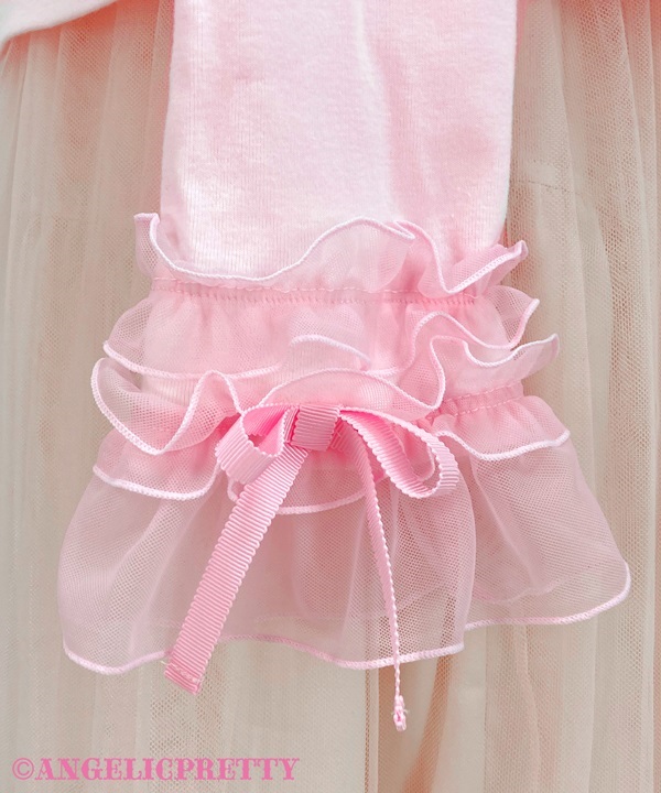 Sweet Ribbon Cutsew - Pink