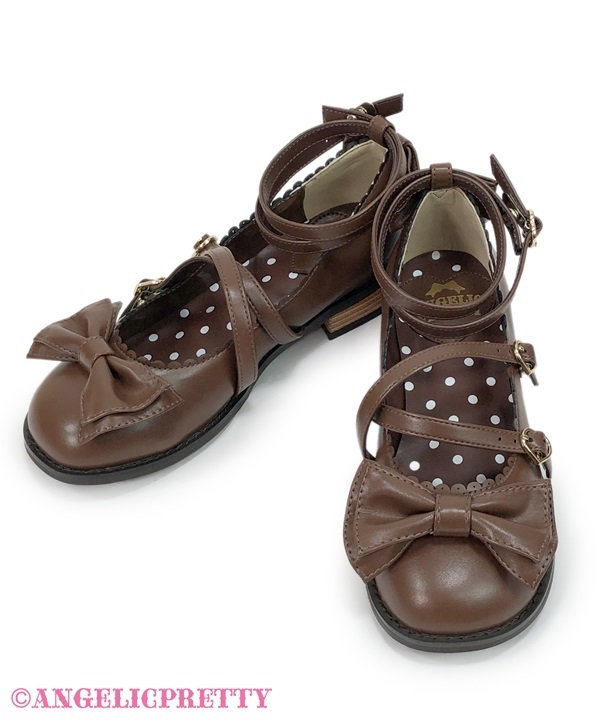 Tea Party Shoes (M) - Brown