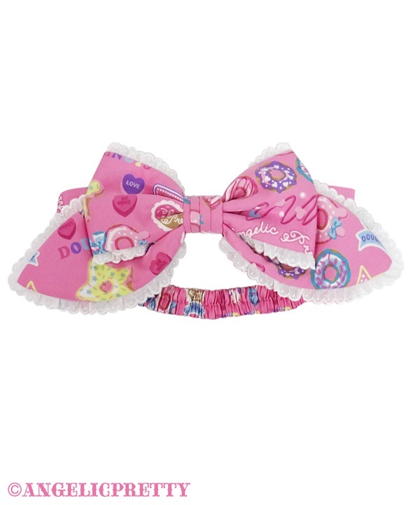 Toys Donut Diner Hairband - Deep Pink