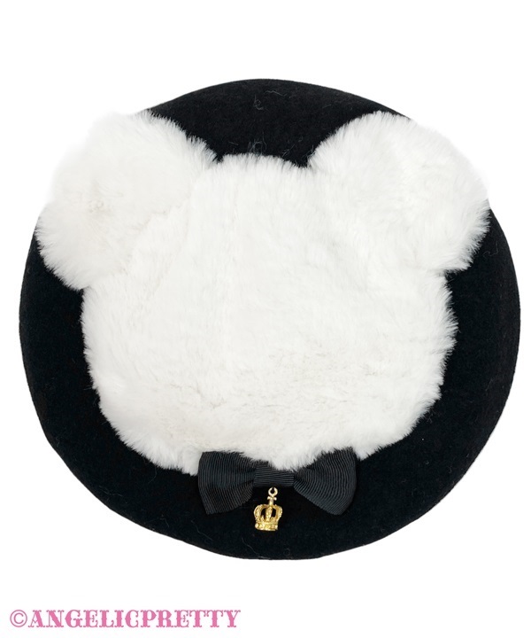 Travel Bear Beret - Black