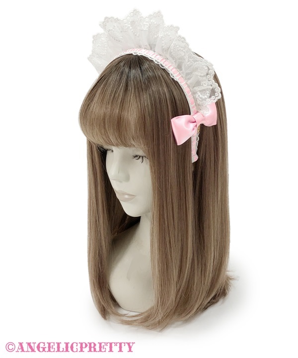 Twin Ribbon Cafe Headbow - Black