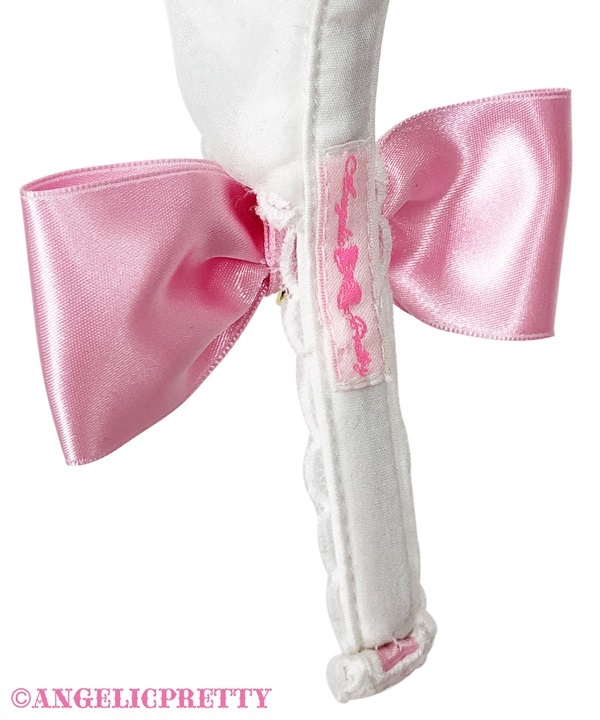 Twin Ribbon Cafe Headbow - Pink