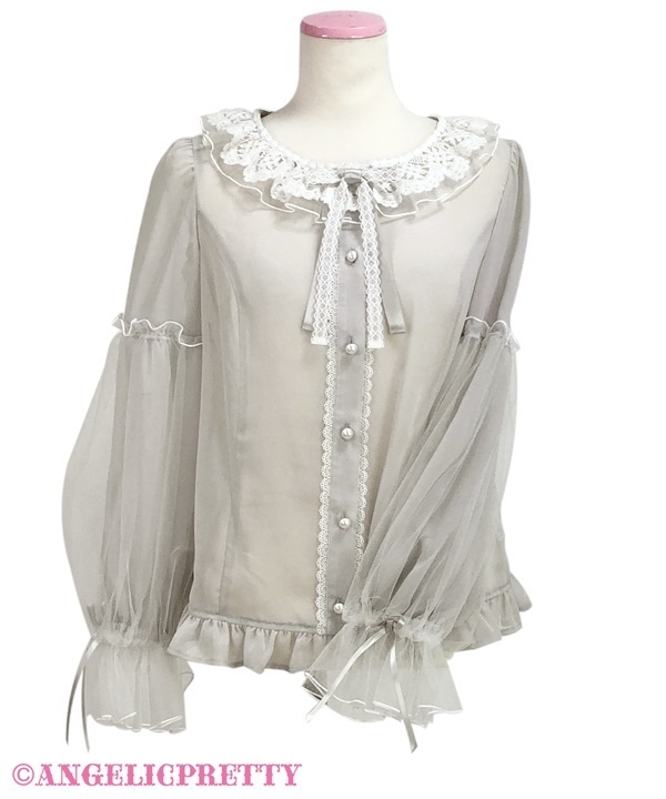 Marquise Blouse - Grey